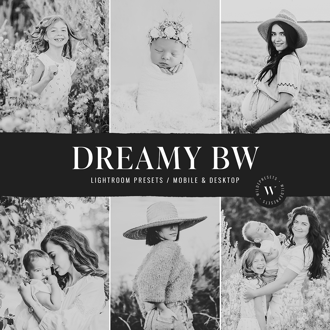 The Dreamy BW Preset Collection