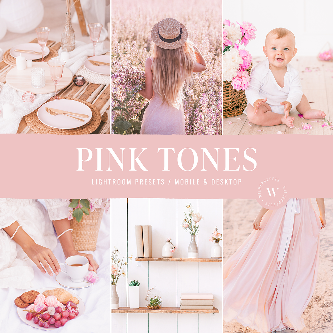 The Pink Tones Preset Collection