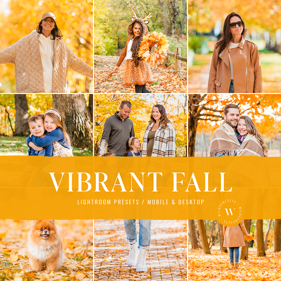 The Vibrant Fall Preset Collection