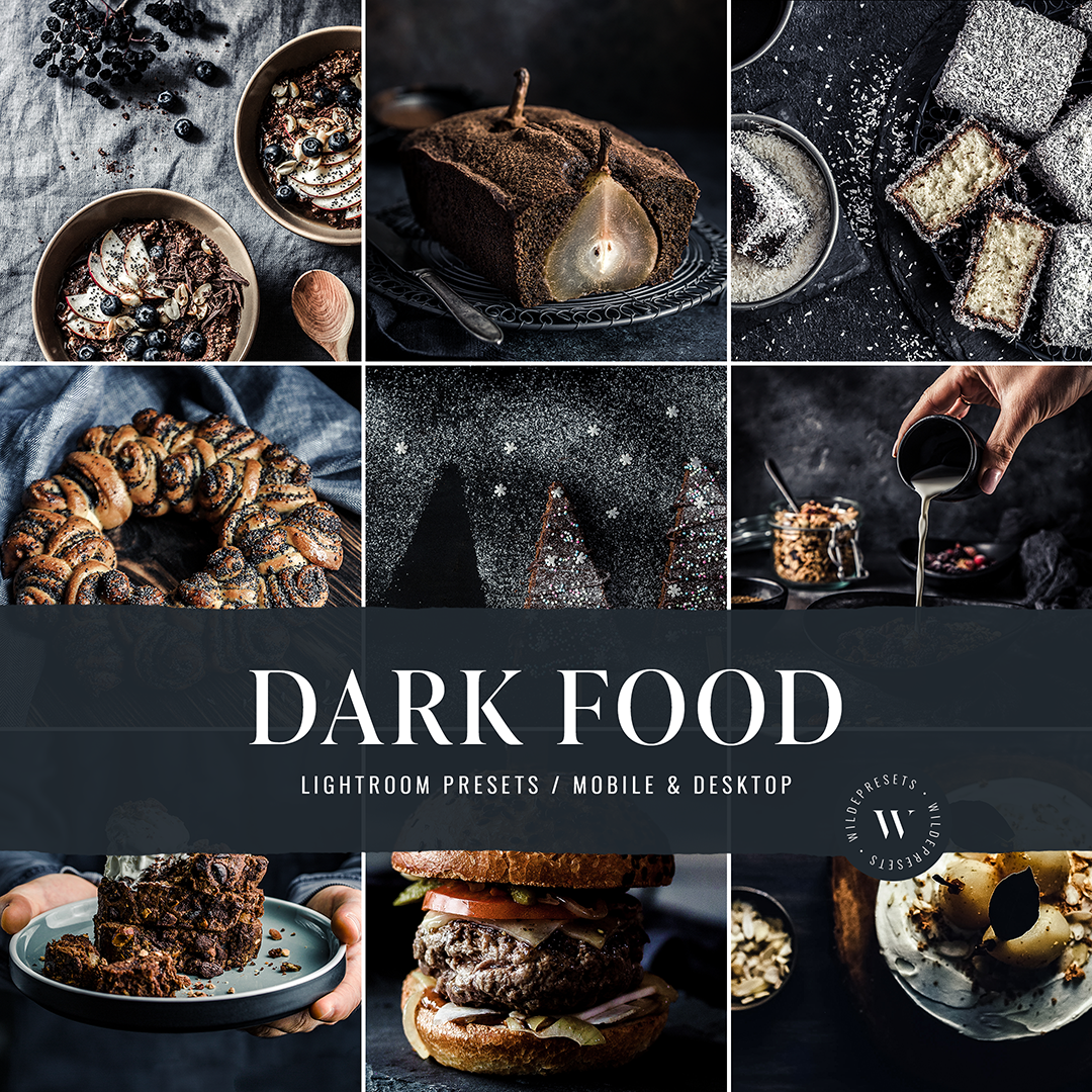 The Dark Food Preset Collection
