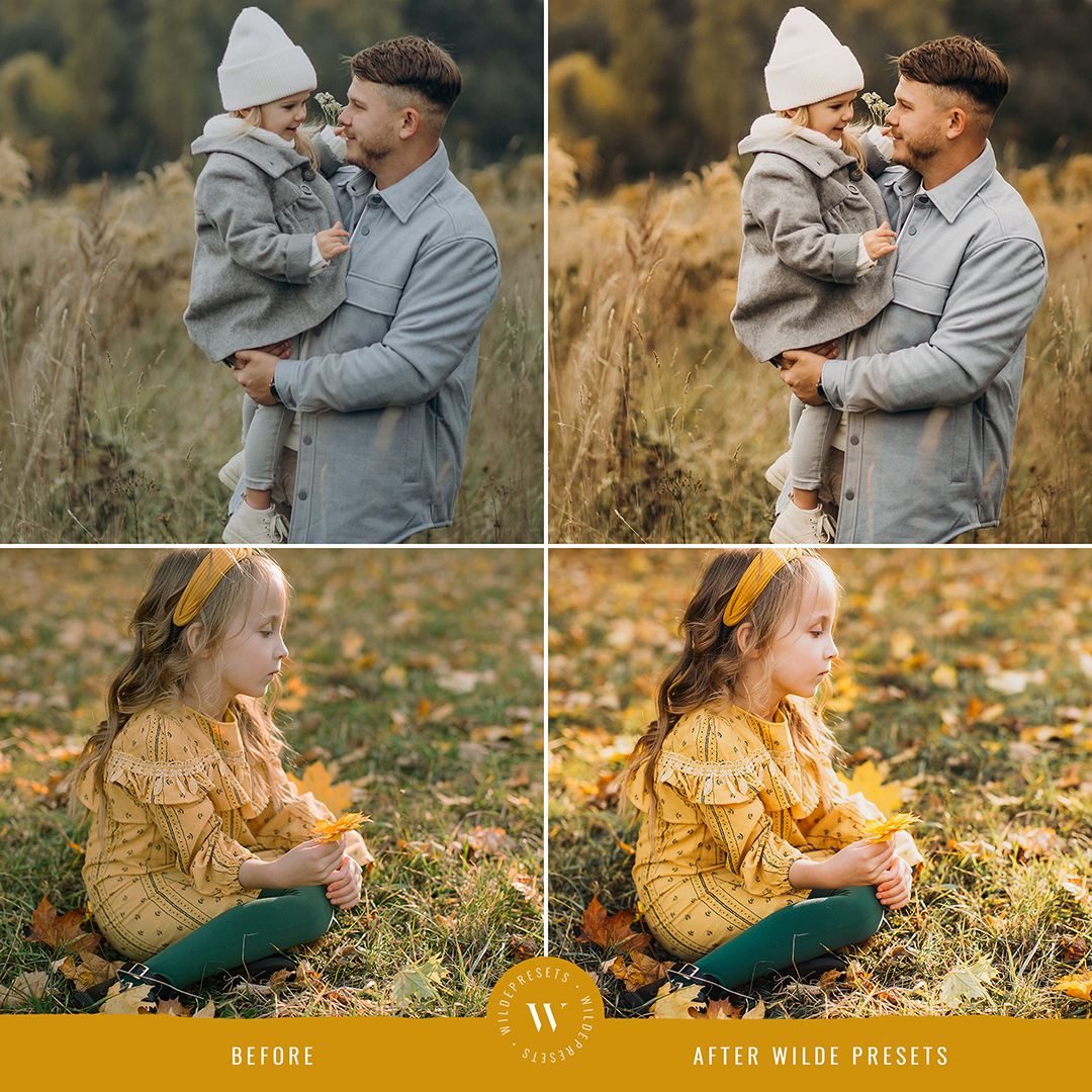 The Autumn Gold Preset Collection