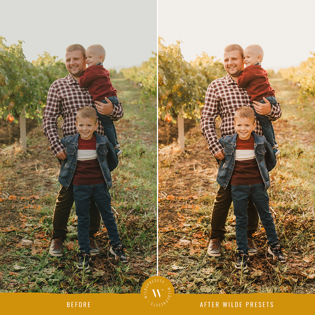 The Autumn Gold Preset Collection