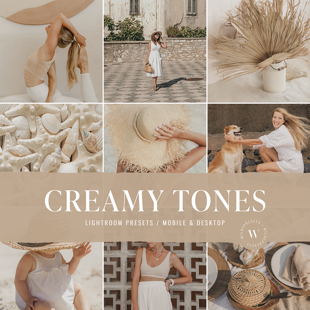 The Creamy Tones Preset Collection