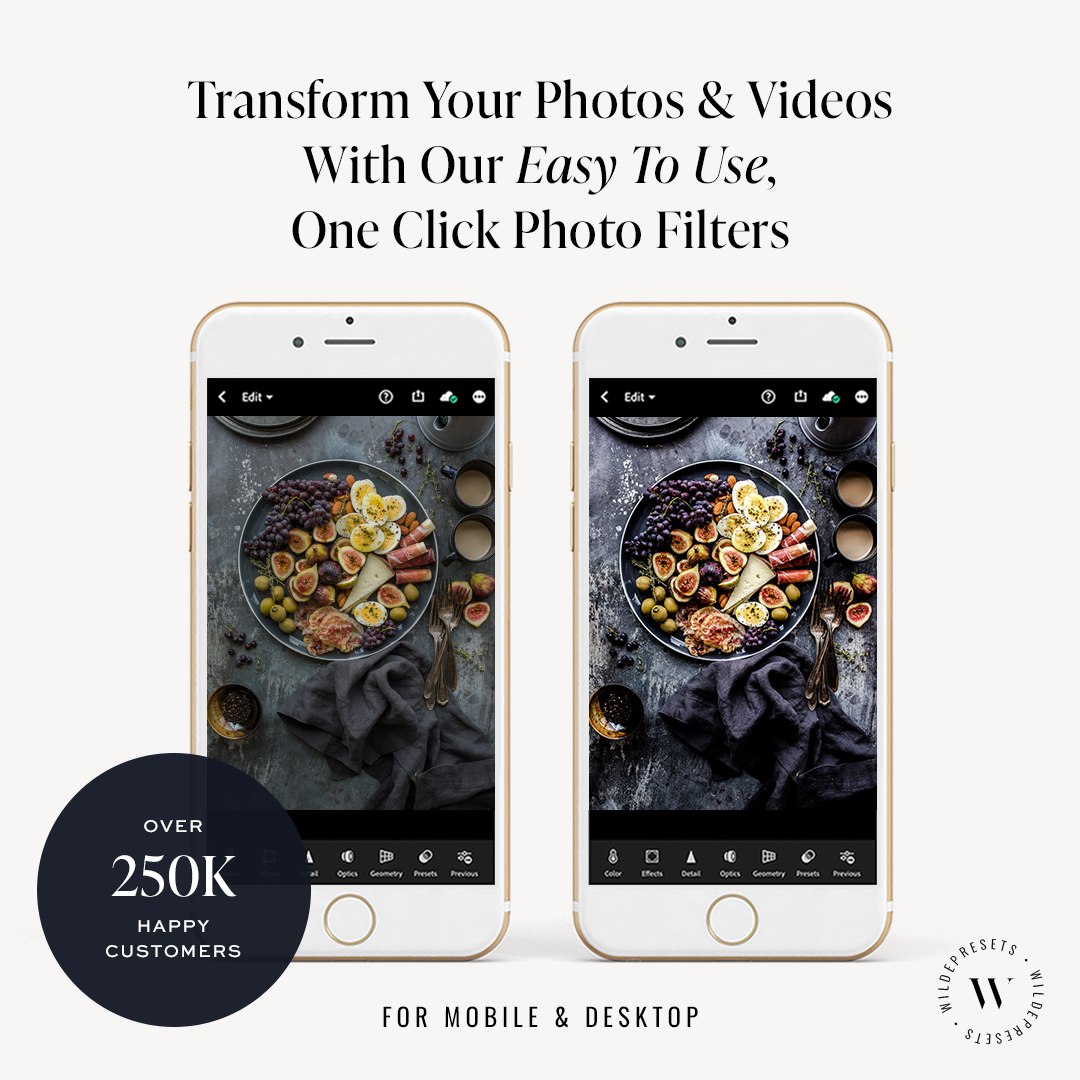 The Dark Food Preset Collection