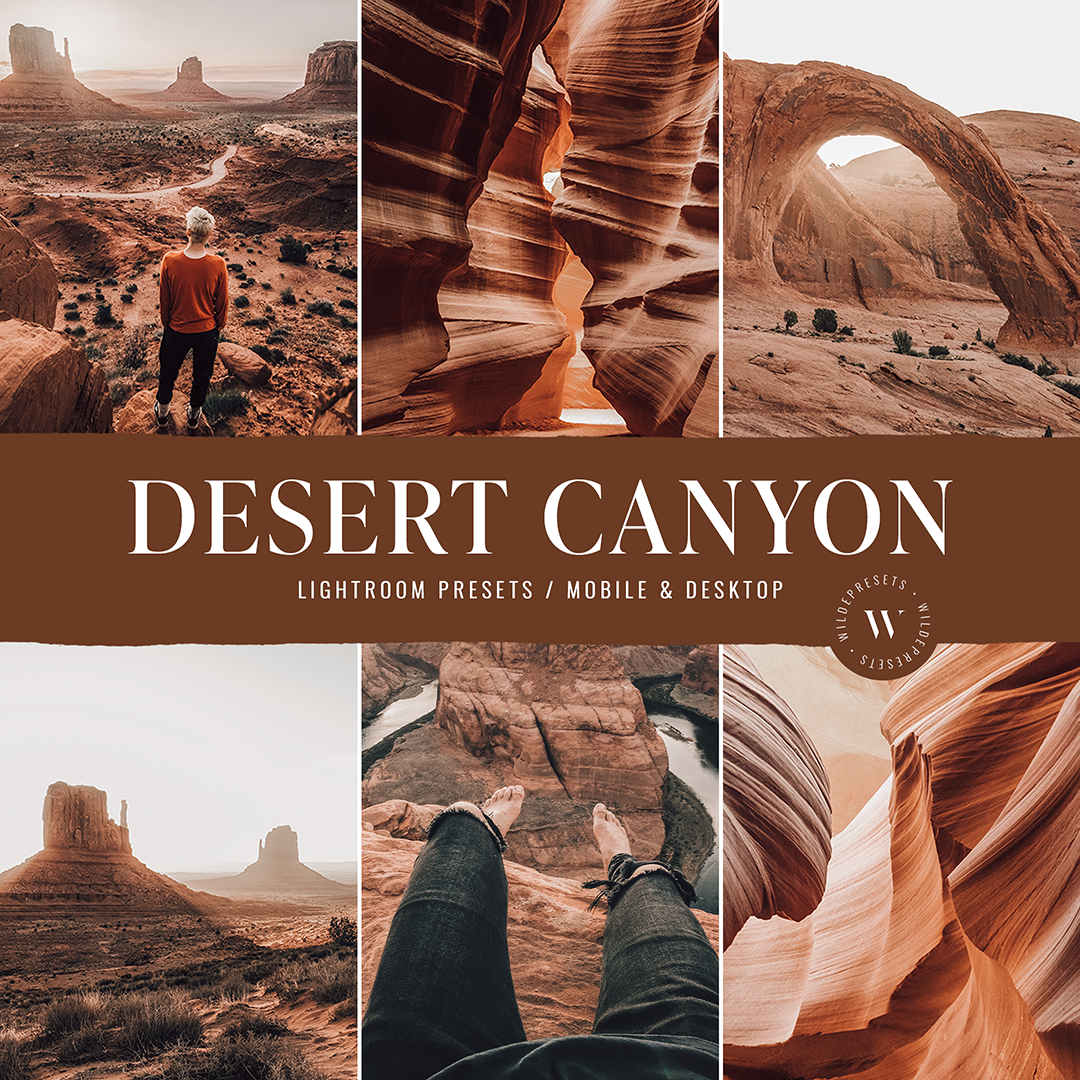 The Desert Canyon Preset Collection