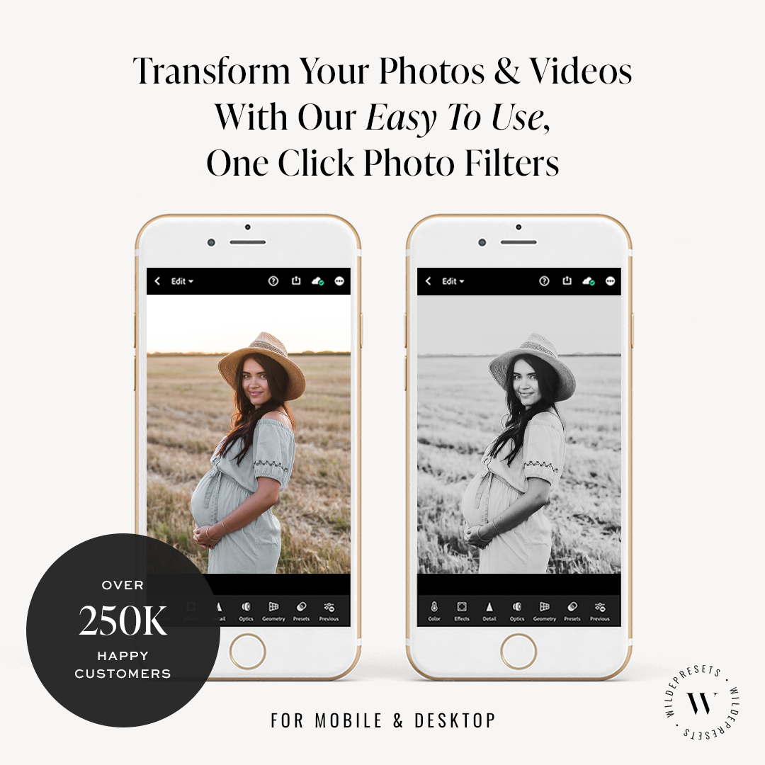 The Dreamy BW Preset Collection