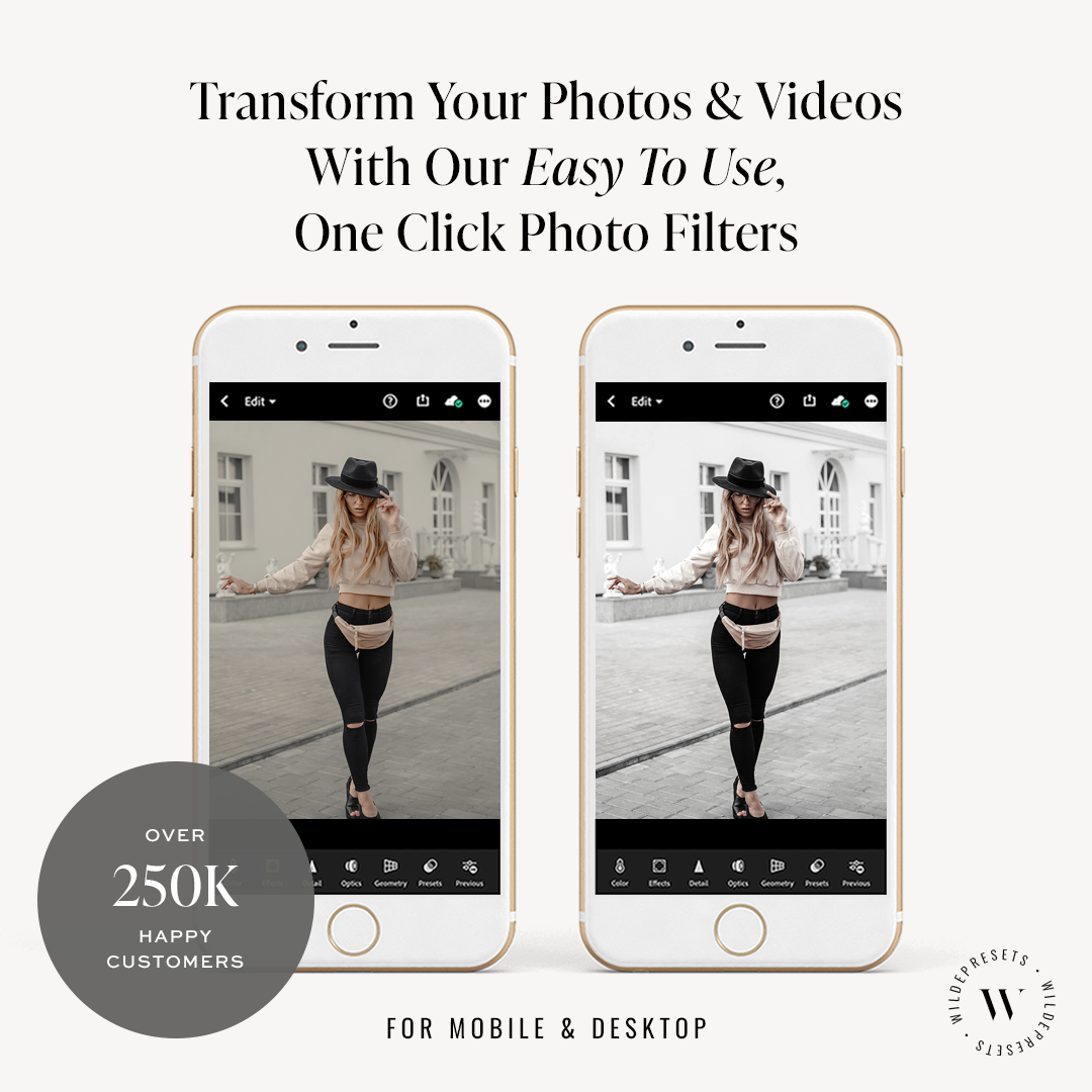 The Minimal Gray Preset Collection