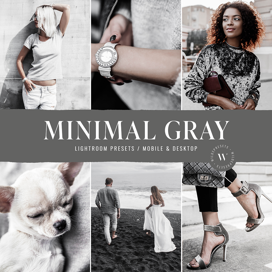 The Minimal Gray Preset Collection