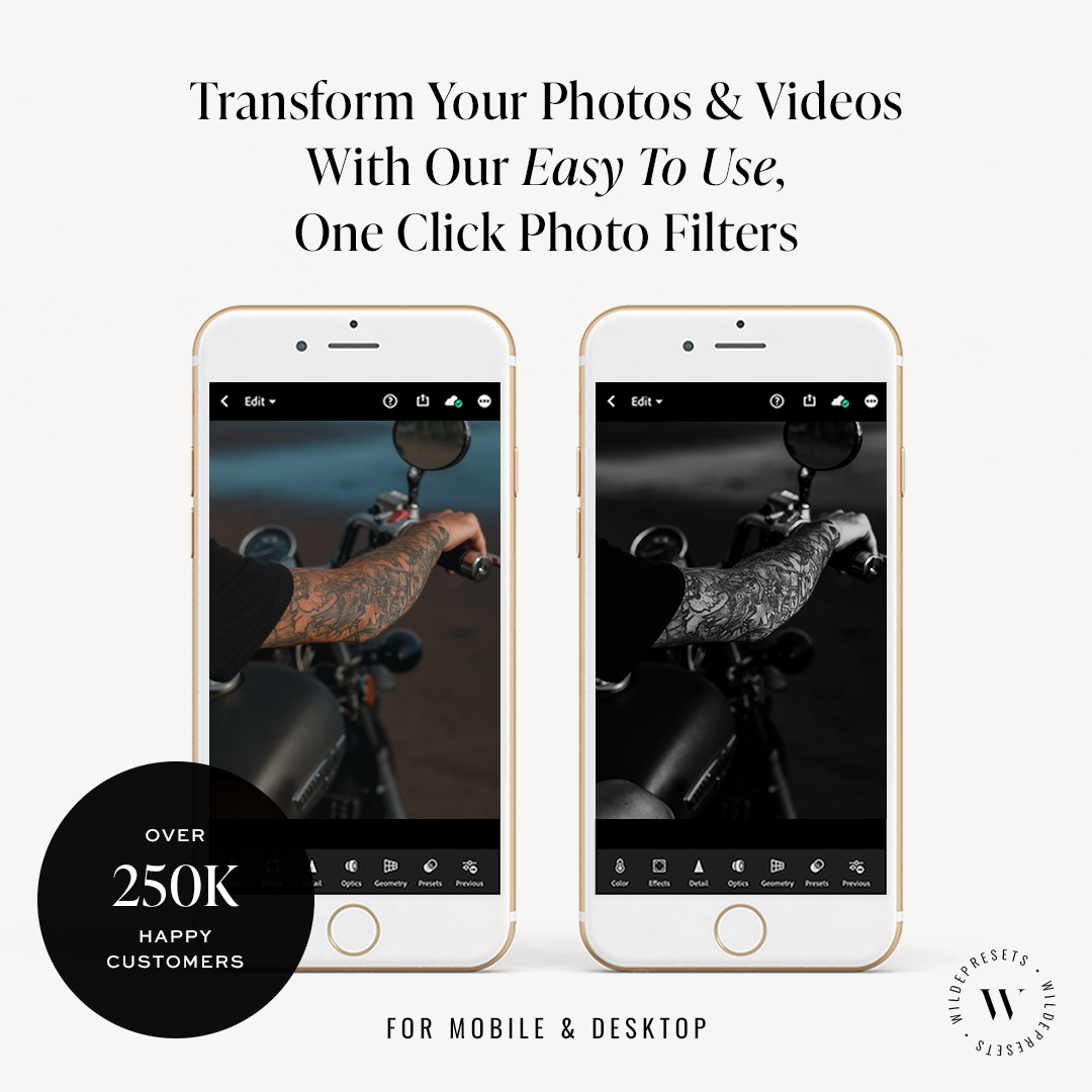 The Moody BW Preset Collection