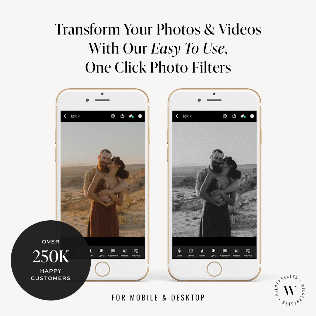 The Moody Film BW Preset Collection