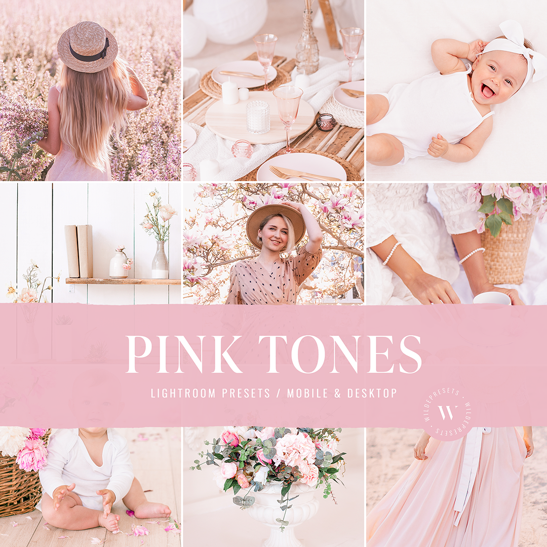 The Pink Tones Preset Collection