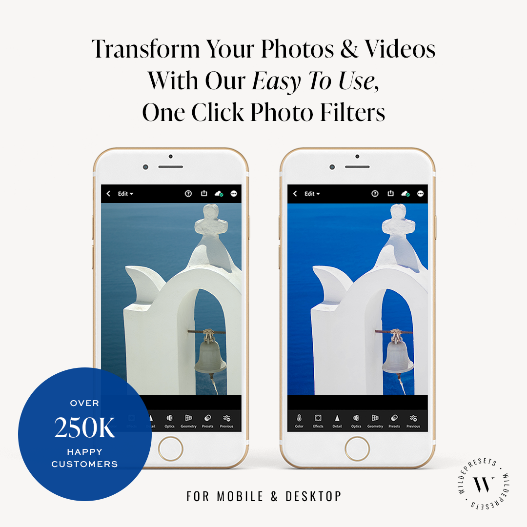 The Santorini Blue Preset Collection