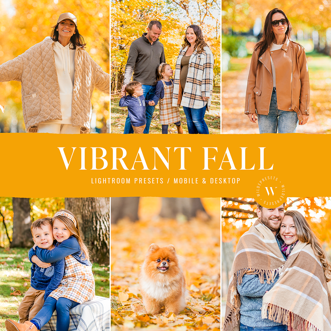 The Vibrant Fall Preset Collection