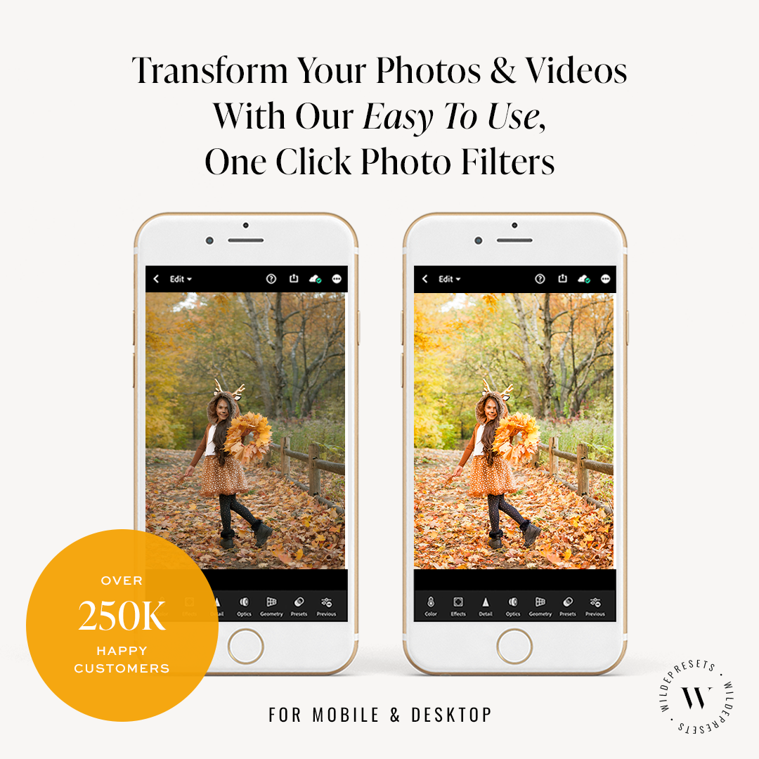 The Vibrant Fall Preset Collection