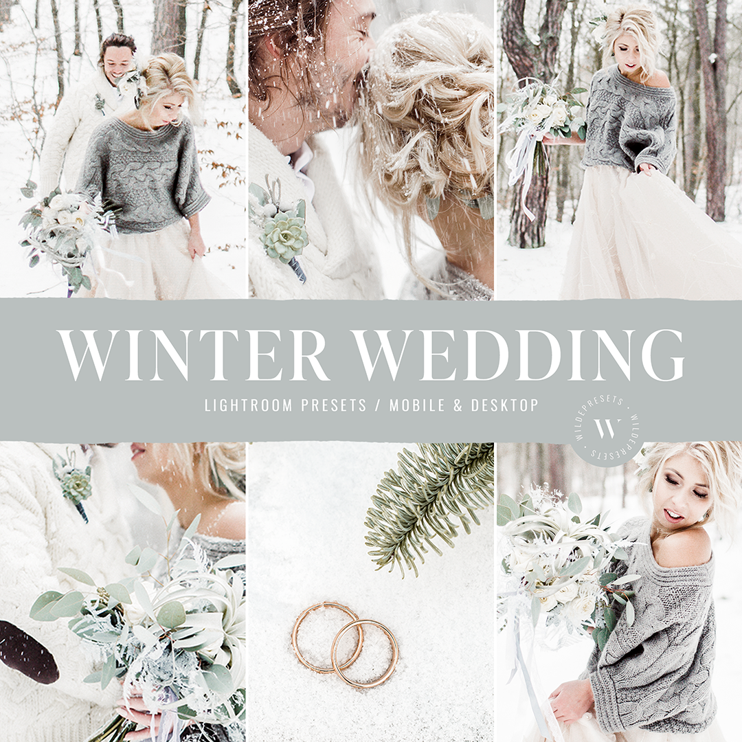 The Winter Wedding Preset Collection