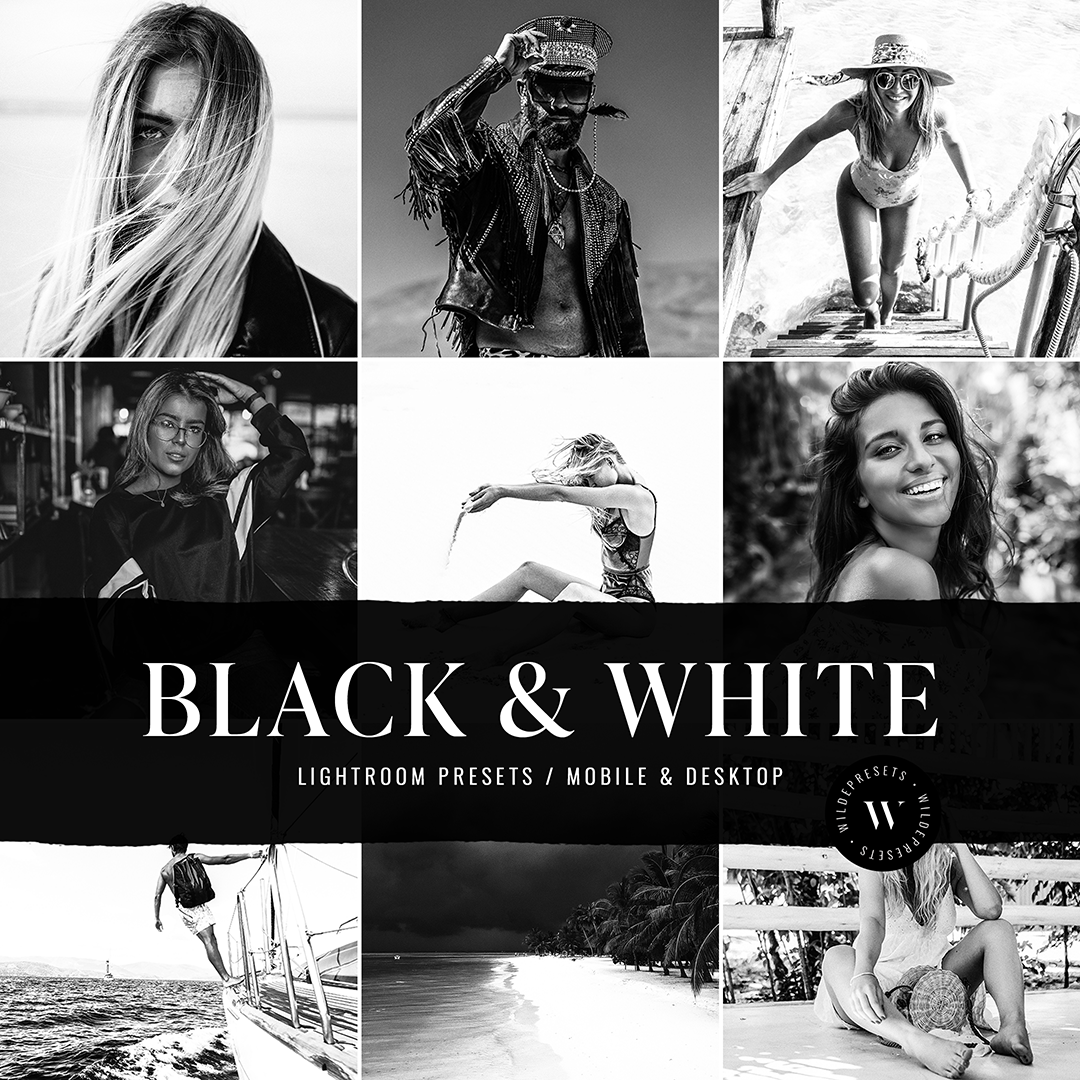 The Black & White Preset Collection