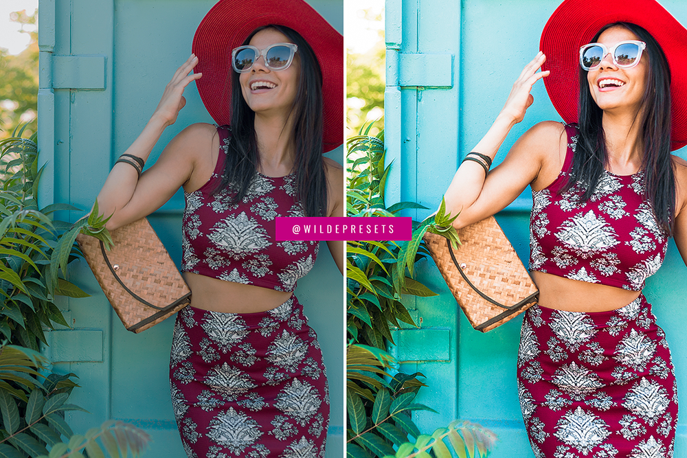 The Bright Color Pop Preset Collection