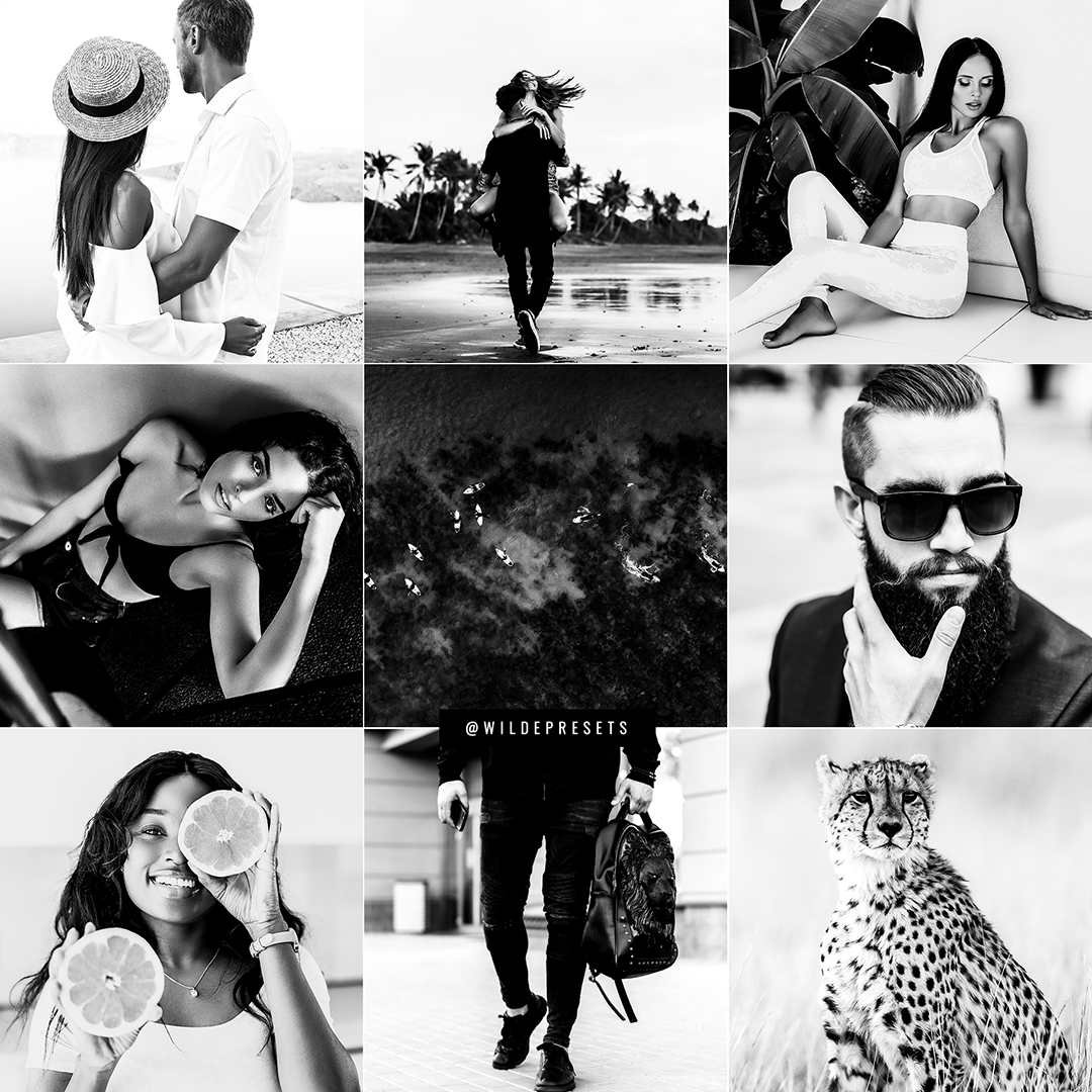 The Contrast BW Preset Collection