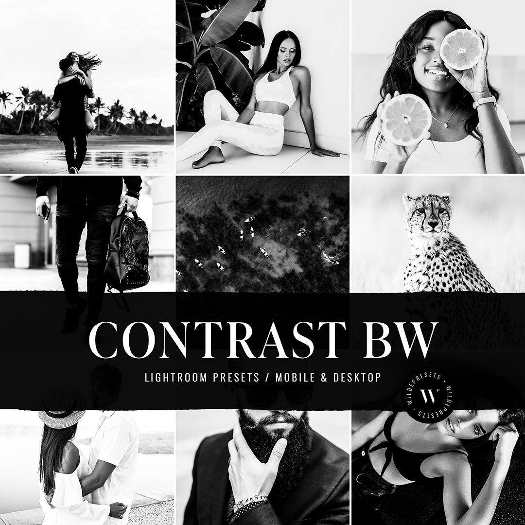 The Contrast BW Preset Collection