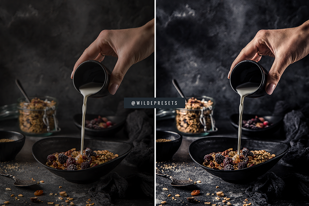 The Dark Food Preset Collection