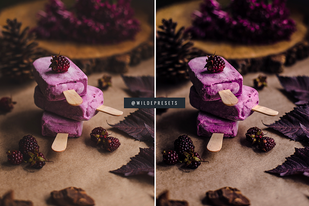 The Dark Food Preset Collection