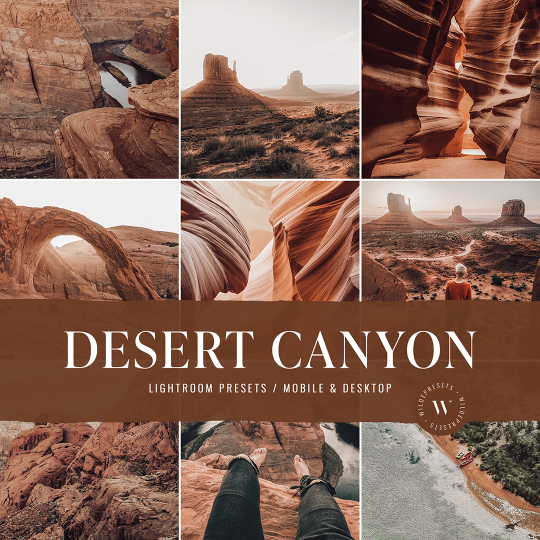 The Desert Canyon Preset Collection