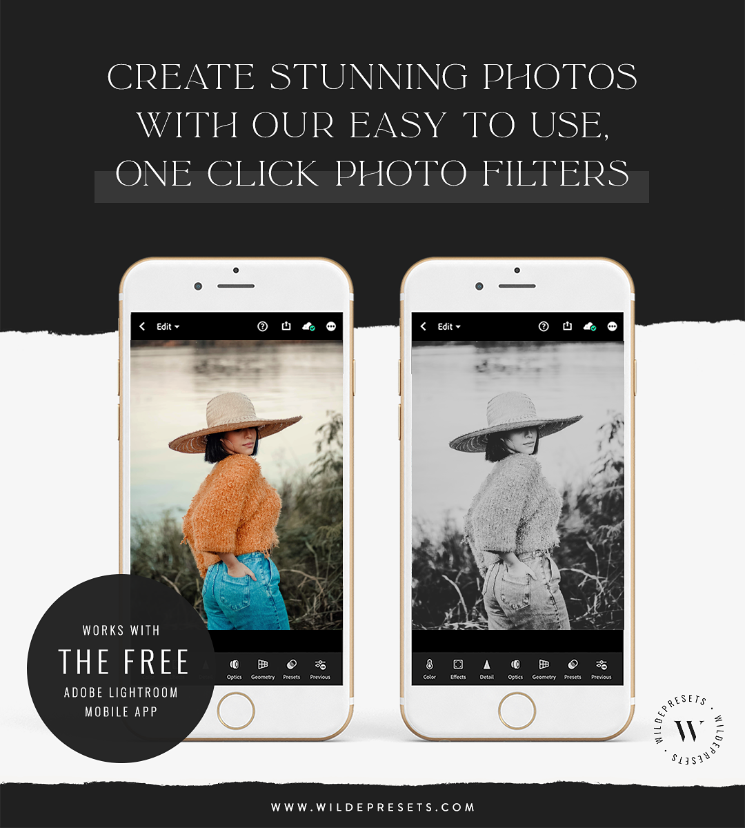 The Dreamy BW Preset Collection