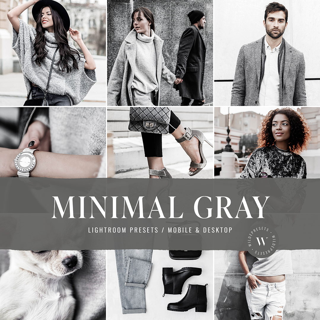 The Minimal Gray Preset Collection