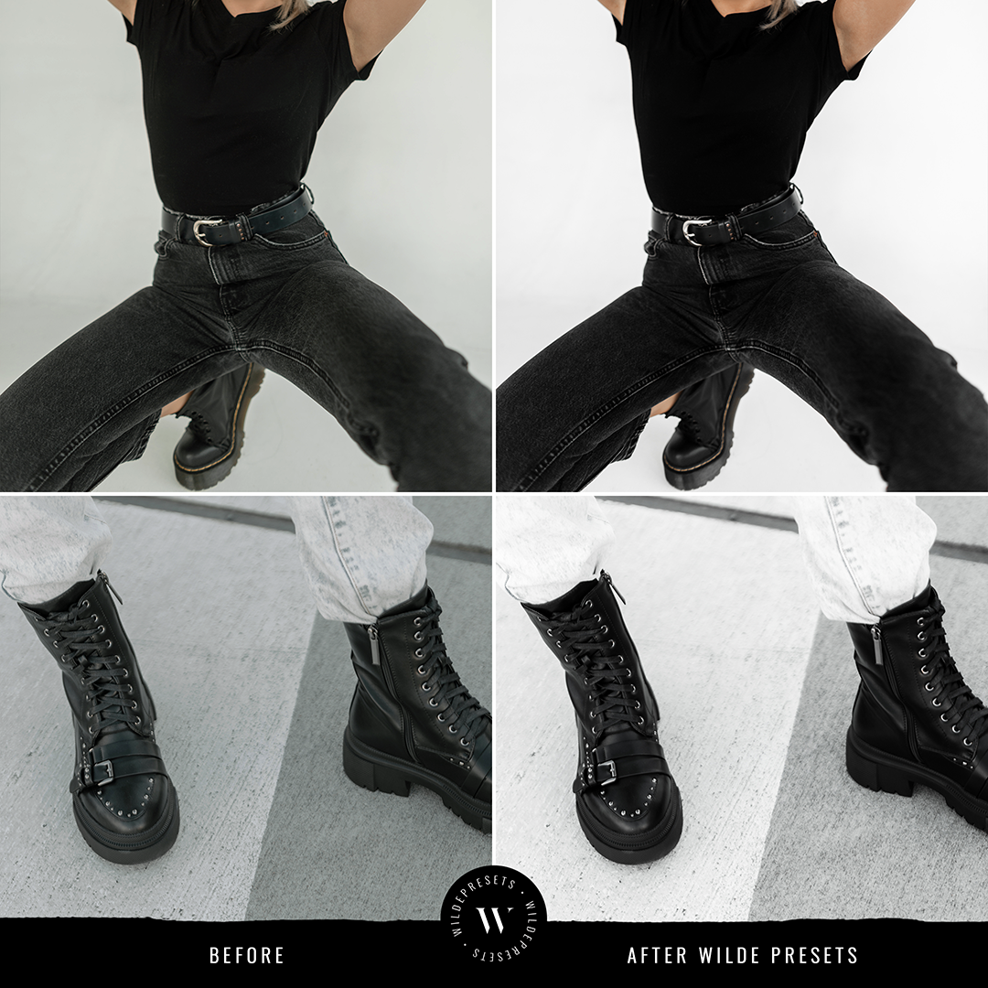 The Modern Black Preset Collection