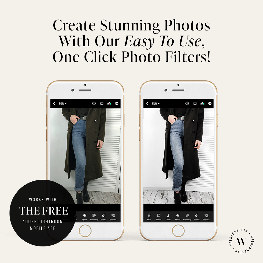 The Modern Black Preset Collection