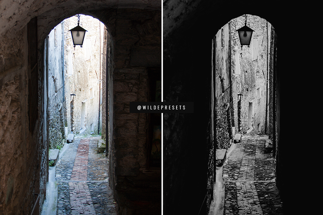 The Moody BW Preset Collection