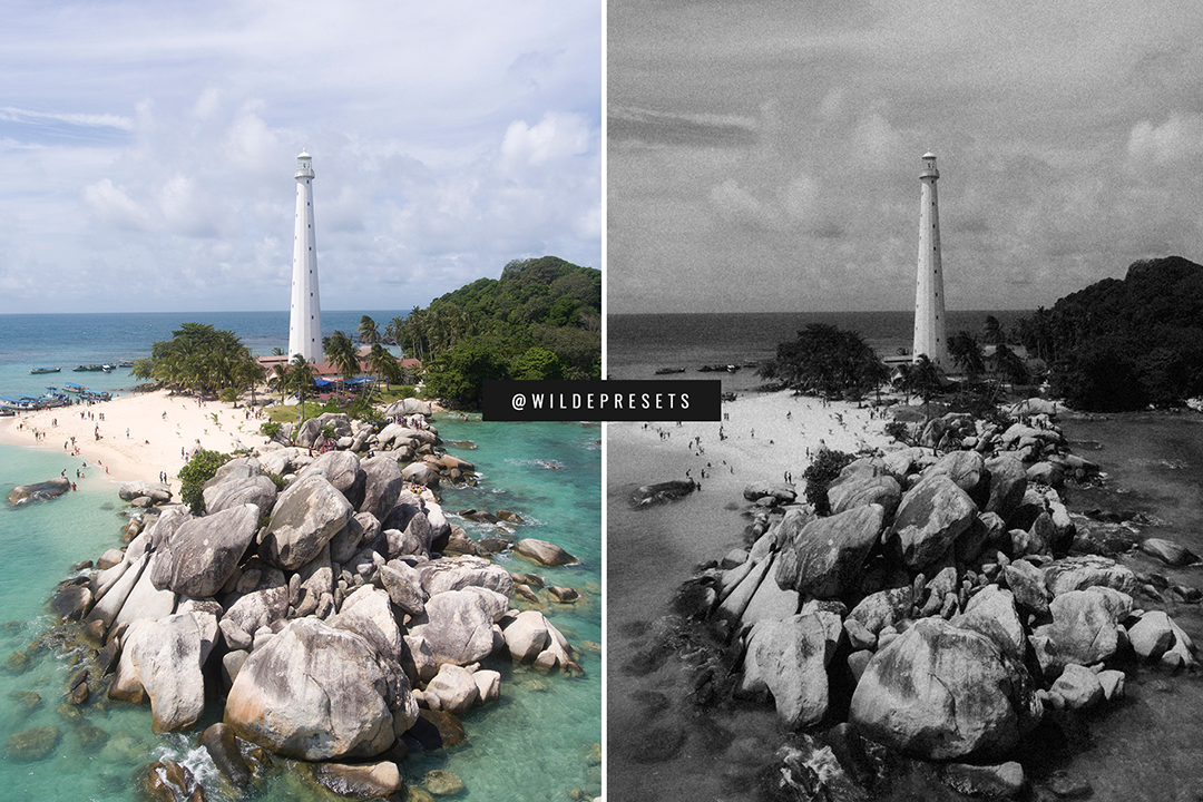 The Moody Film BW Preset Collection