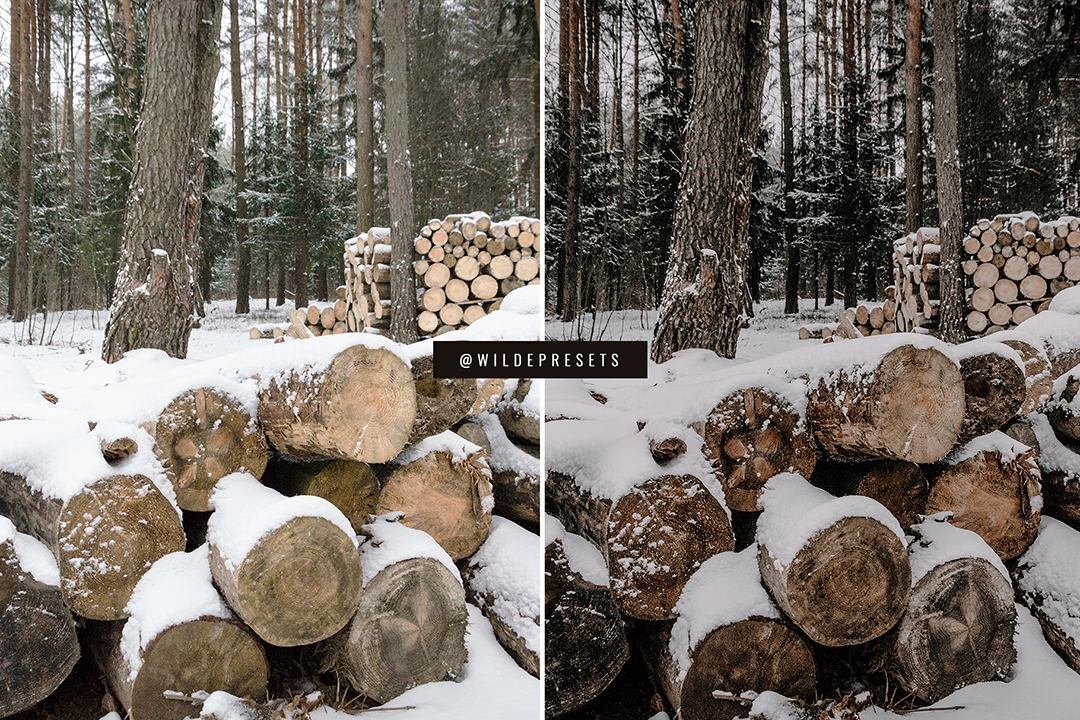 The Moody Winter Preset Collection
