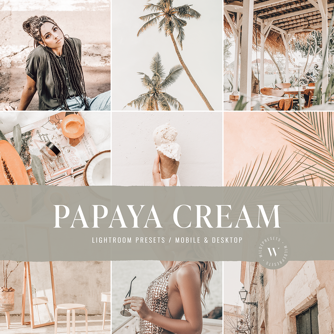 The Papaya Cream Preset Collection