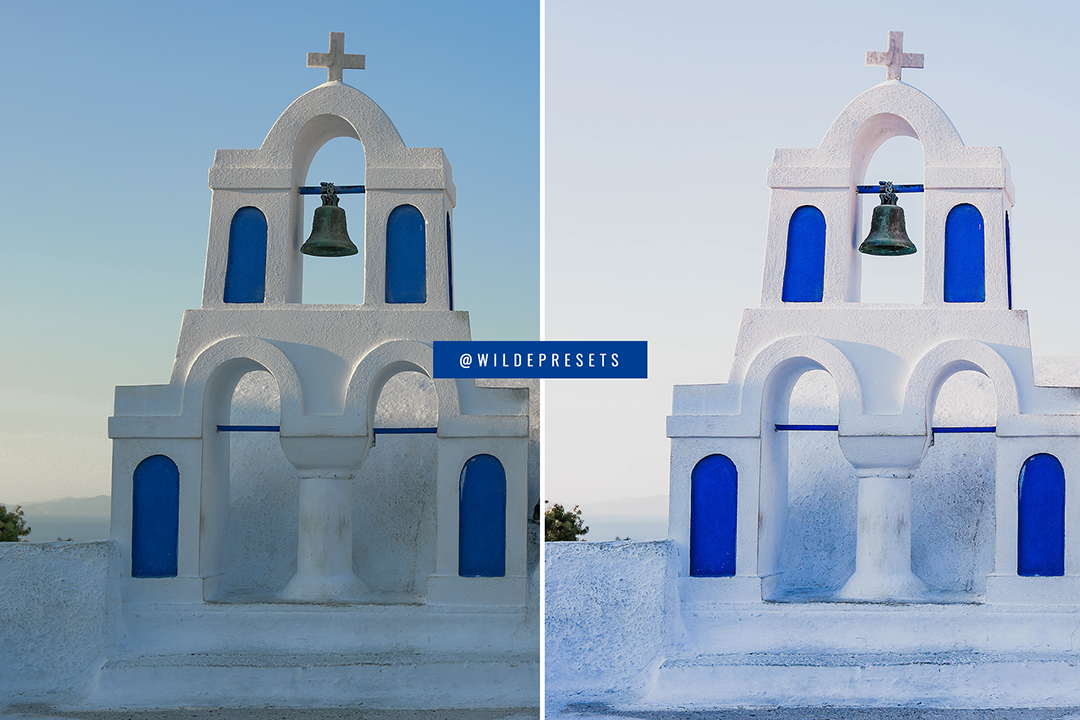 The Santorini Blue Preset Collection
