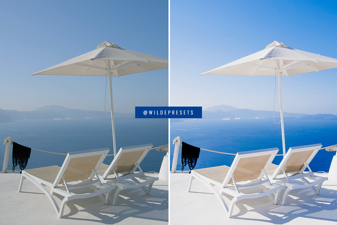 The Santorini Blue Preset Collection
