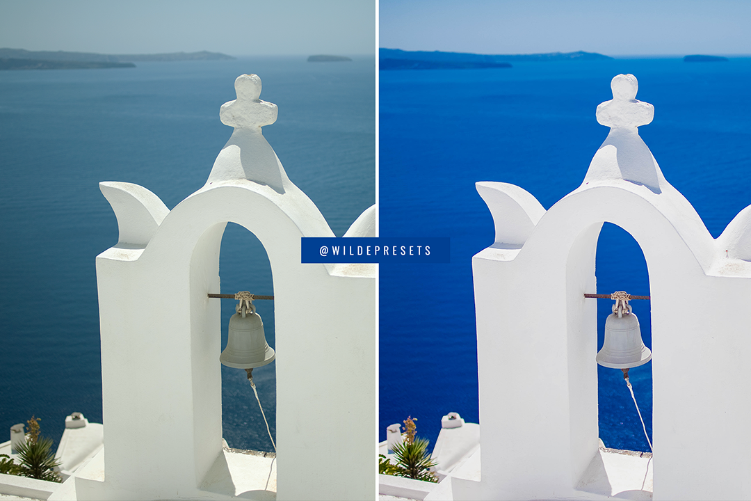 The Santorini Blue Preset Collection
