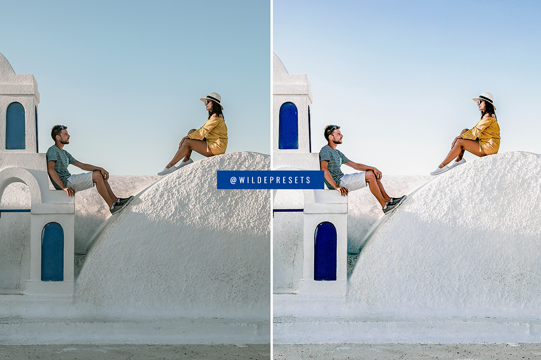The Santorini Blue Preset Collection