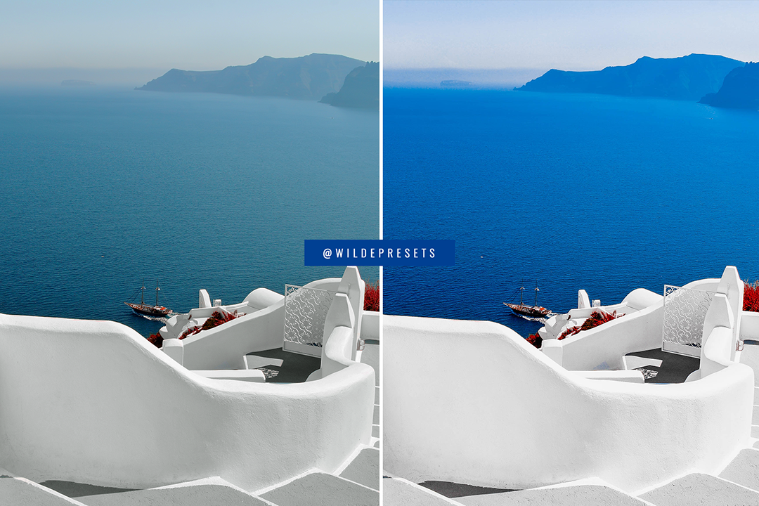 The Santorini Blue Preset Collection