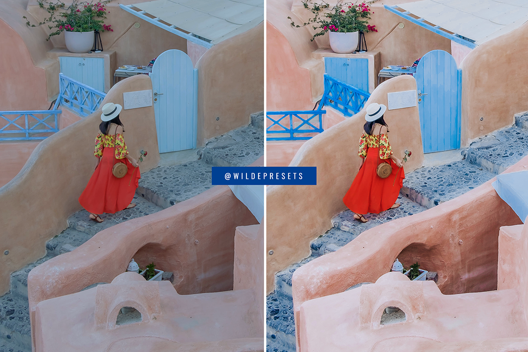 The Santorini Blue Preset Collection