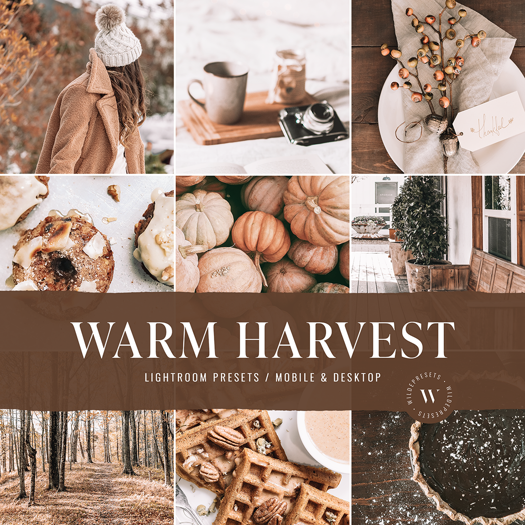 The Warm Harvest Preset Collection