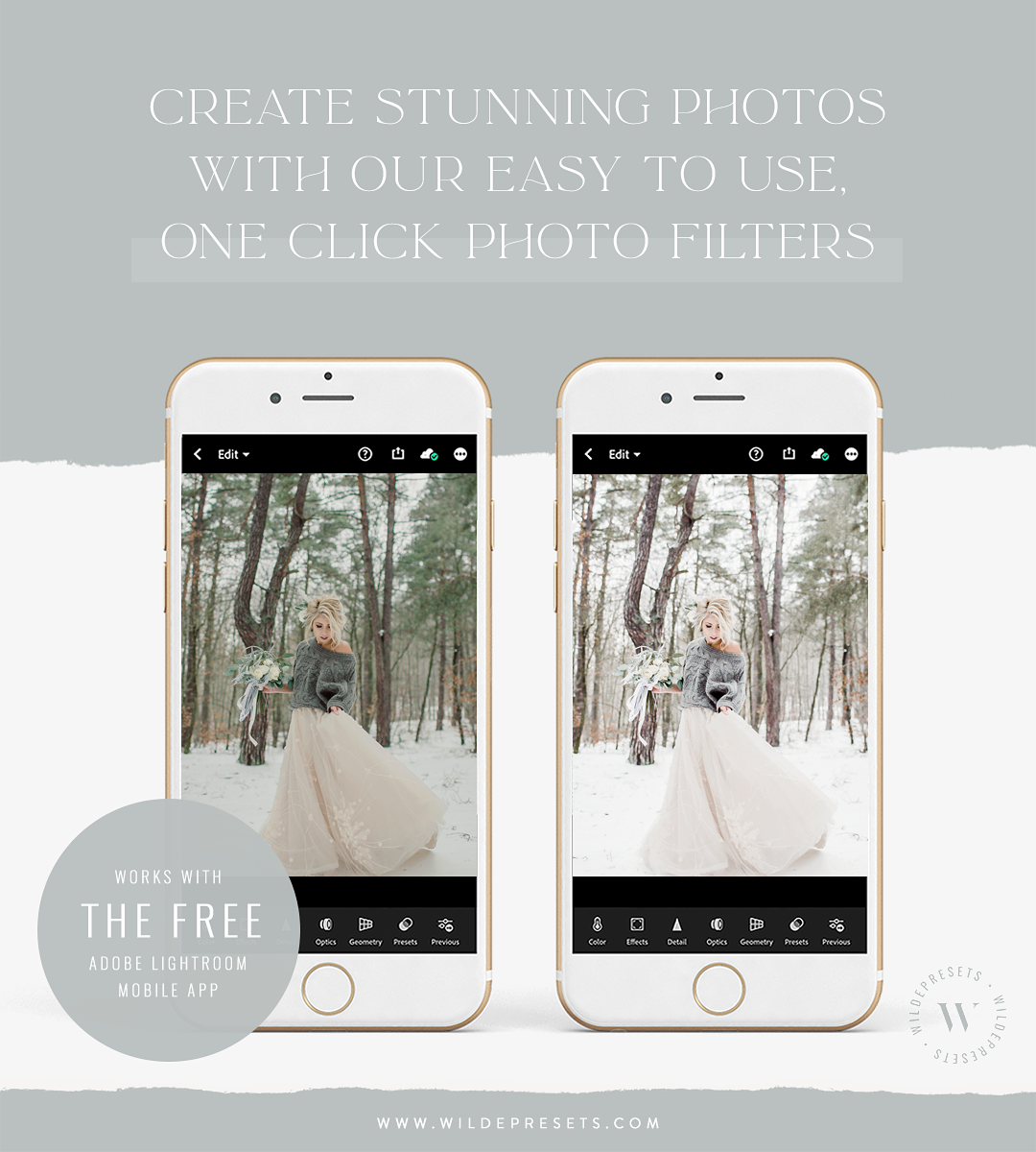 The Winter Wedding Preset Collection